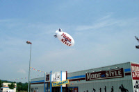 Ballon zeppelin hélium