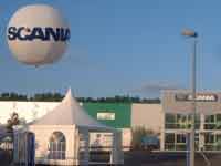Ballon géant Scania
